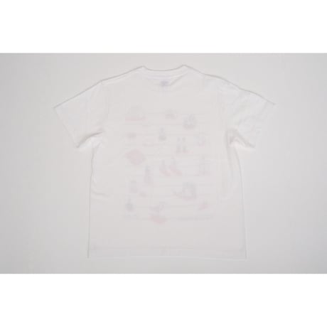 【安西水丸】Tシャツ　白生地