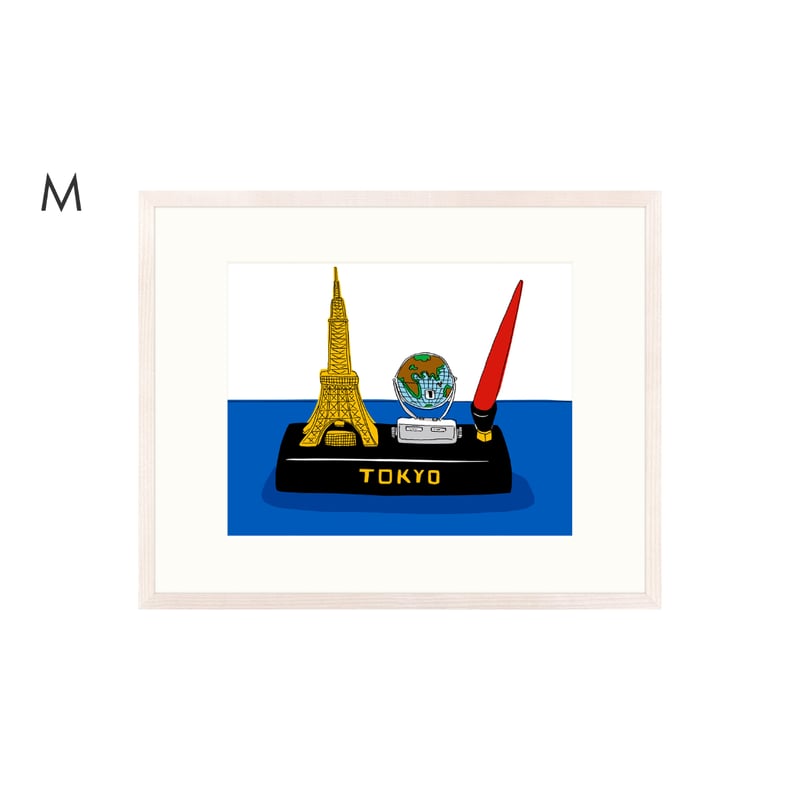 安西水丸】ジクレー版画 「TOKYO」 | Crevis Online Store