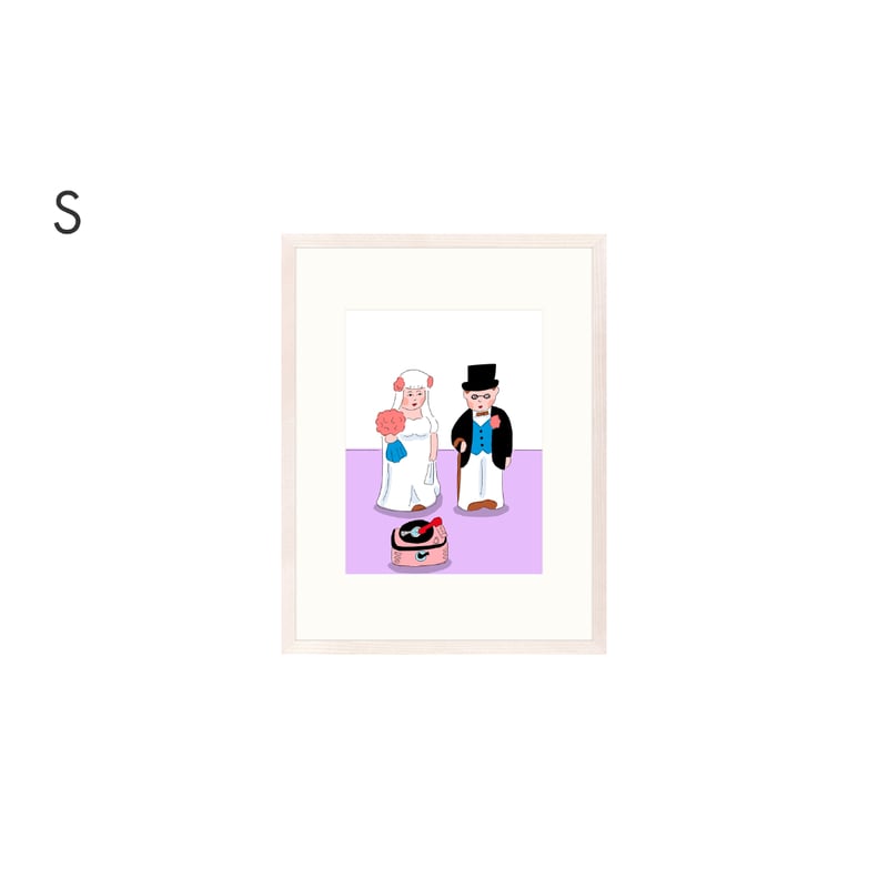 安西水丸】ジクレー版画「祝福」 | Crevis Online Store