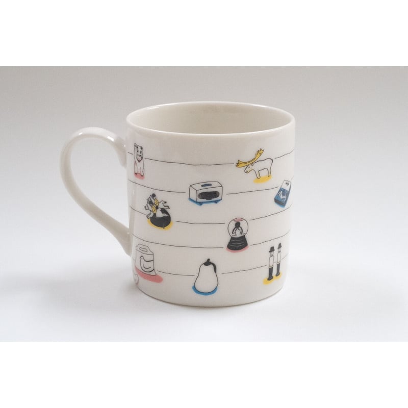 安西水丸】マグカップ 色々モチーフ | Crevis Online Store