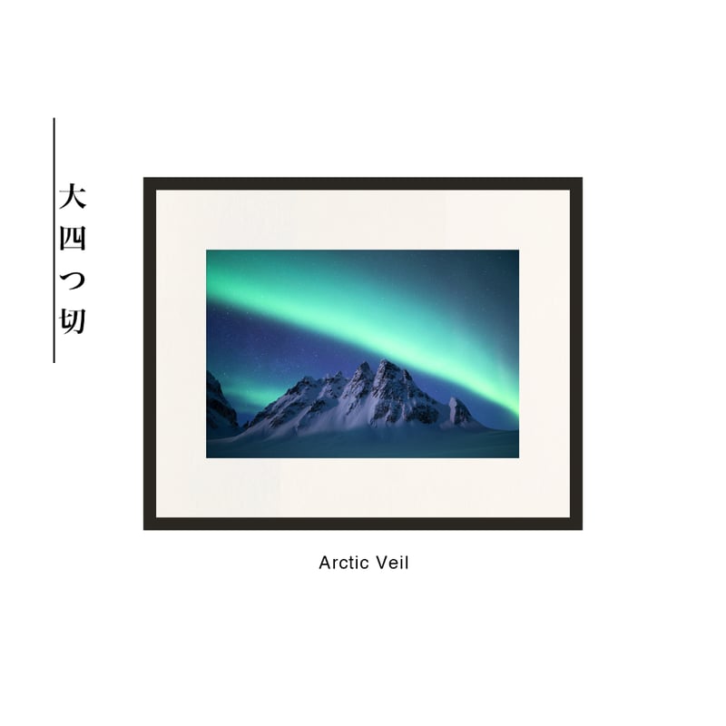 【Foil】冬月台地/Wintermoon Mesa[PCY]日本語 松本紀生】オリジナルプリント「Arctic Veil」 | Crevis Online S