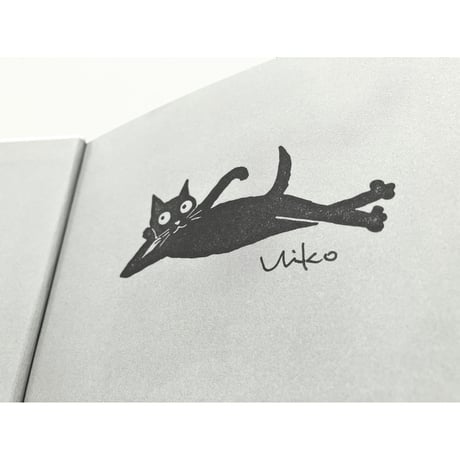 【UIKO IKEDA】作品集『GOMA　黒ネコ、日々色々。』（直筆サイン入り）