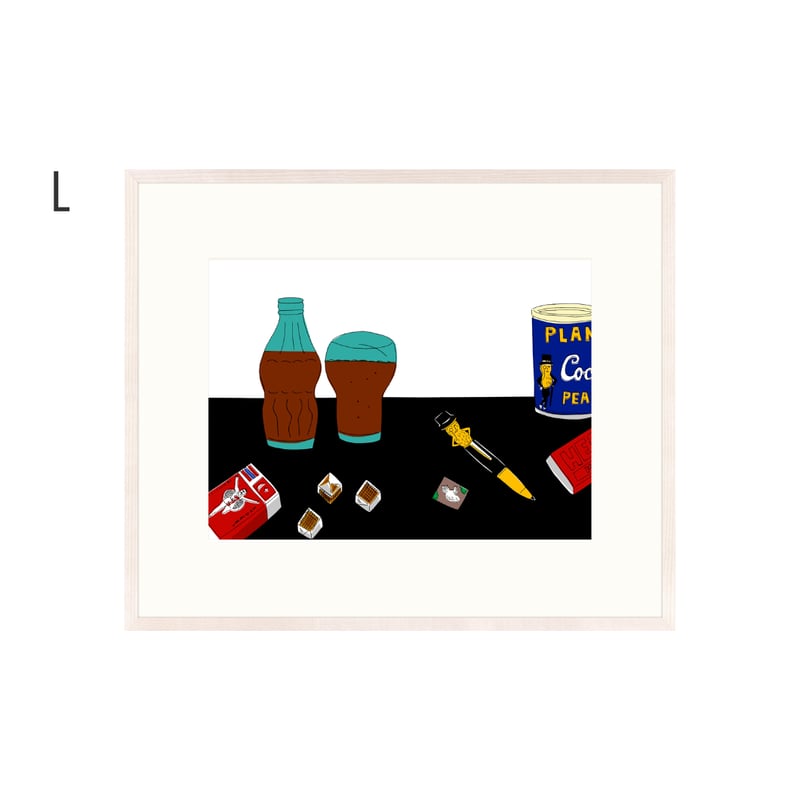 安西水丸 版画作品(Shelton Hotel) 安西水丸 版画作品(Shelton Hotel)