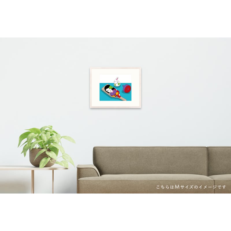 安西水丸】ジクレー版画「羽子板と独楽」 | Crevis Online Store 安西水丸】ジクレー版画「羽子板と独楽」 | Crevis Online Store