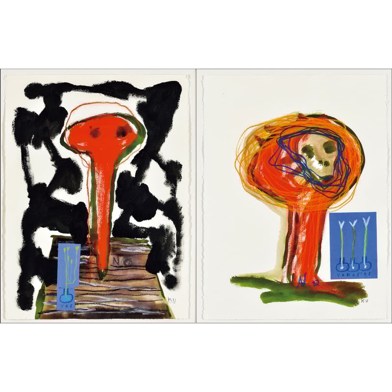 ◎レア◎1989年黒田征太郎◎コンテ画70×70 黒田征太郎】作品集『黒田征太郎 絵でできること』 | Crevis