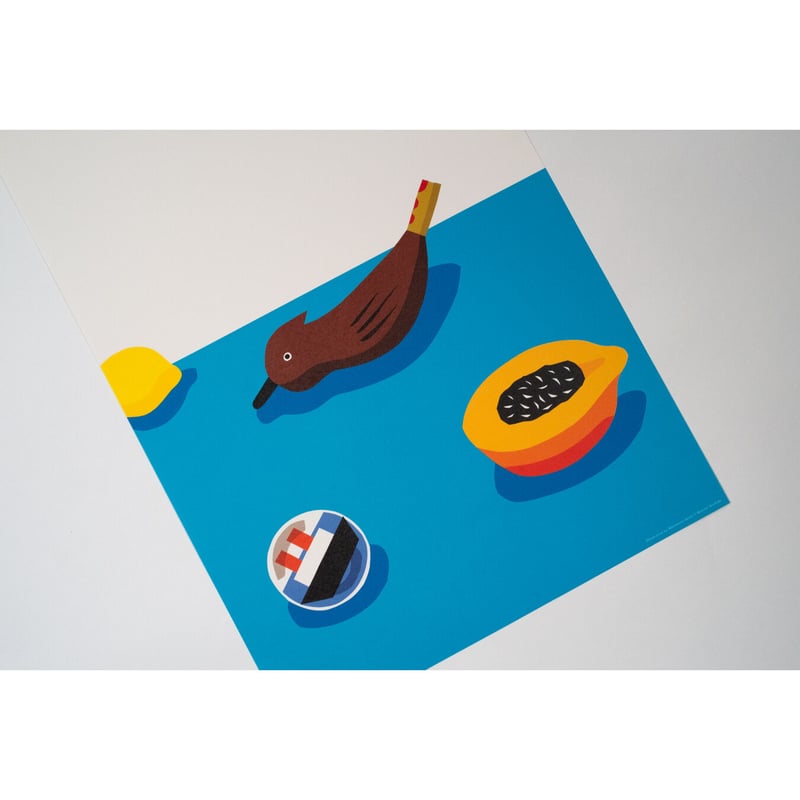 安西水丸】B4サイズポスター くちぶえ | Crevis Online Store