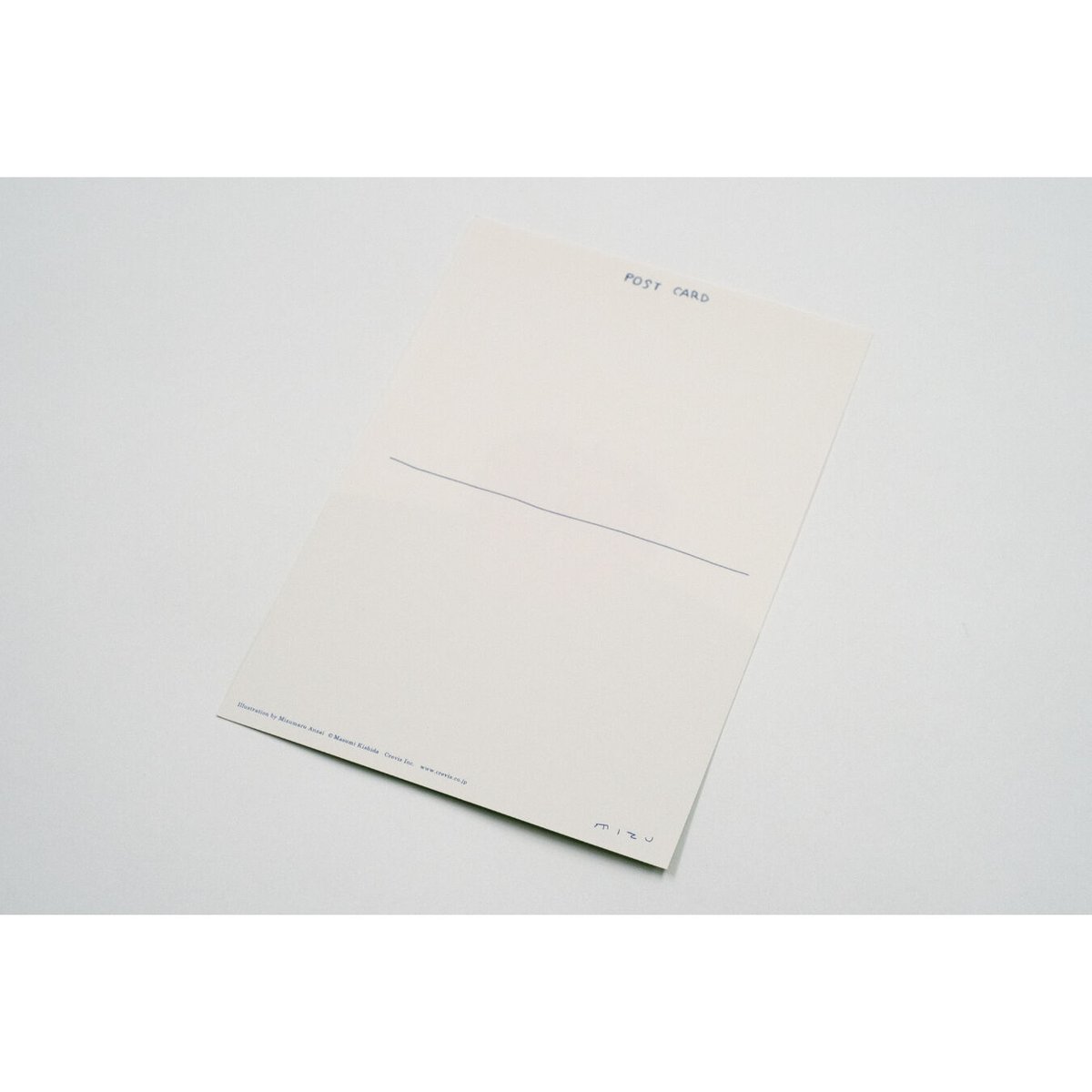 安西水丸】ポストカード りんごりんご | Crevis Online Store