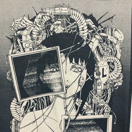 【serial experiments lainNestorarts】NOISE Tシャツ-GRAY-