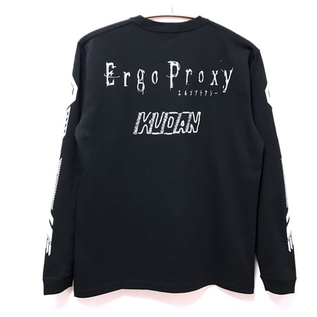 【Ergo Proxy × KUDAN】IGGY ロングスリーブTシャツ BLACK