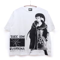 A KITE × messa store 砂羽 天国Tシャツ ブラック Lサイズ A KITE × messa store】天国Tシャツ -BLACK- | messa store