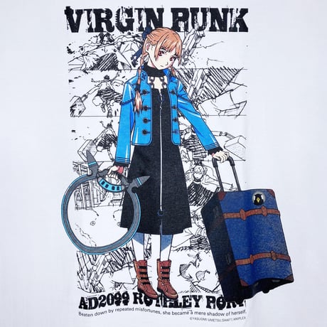 【ヴァージン・パンク × messa】Storyboard Tシャツ -WHITE-
