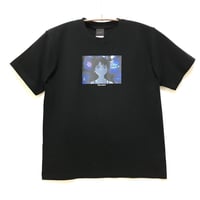 【serial experiments lain × A-DICT】Playtrack44 Tシャツ-BLACK-