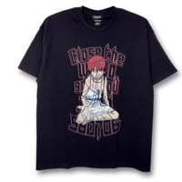 【serial experiments lain × messa】Wired Maiden Tシャツ -BLACK-
