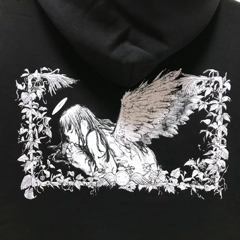 灰羽連盟 × messa store】灰羽の少女たち プルオーバーパーカー 灰羽連盟 × messa store】灰羽の少女たち プルオーバーパーカー