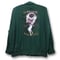 【serial experiments lain × messa store】DC1051 刺繍スーベニアジャケット -BRITISH GREEN-