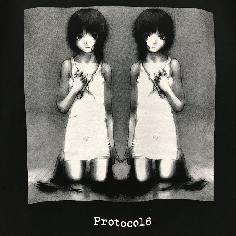 serial experiments lain Hair Cut Tシャツ serial experiments lain × CHAOSMARKET】Hair Cut