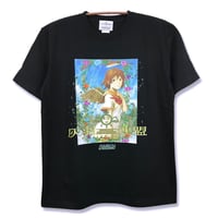 【灰羽連盟 × KUDAN】ラッカTシャツ-BLACK-