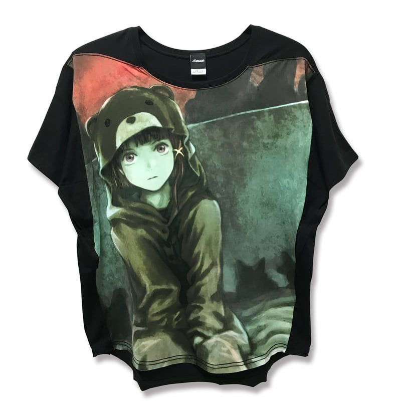 serial experiments lain Tシャツ シングルステッチ