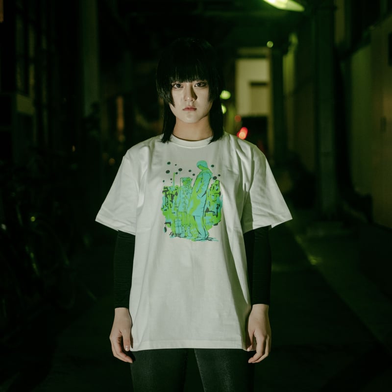 TEXHNOLYZE × 浜崎博嗣】ホシTシャツ-WHITE- | messa store TEXHNOLYZE × 浜崎博嗣】ホシTシャツ-WHITE- | messa store