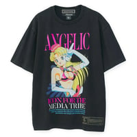 serial experiments lain × messa】ペルソナ Tシャツ-BLAC