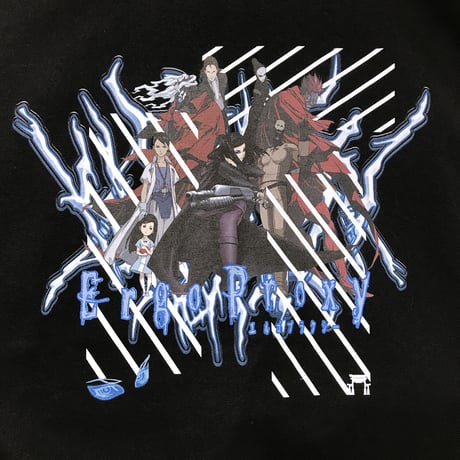 【Ergo Proxy × KUDAN】Ergo Proxy Tシャツ-BLACK-