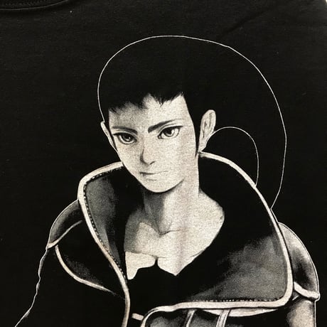 【AZEL -パンツァードラグーンRPG- × messa store】帝国軍アゼル  ビックシルエットTシャツ-BLACK-