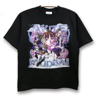 A KITE × messa store 砂羽 天国Tシャツ ブラック Lサイズ A KITE × messa store】天国Tシャツ -BLACK-