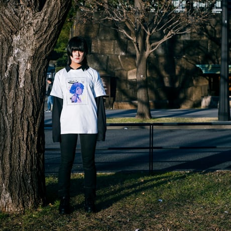 【NieA_7 × terasolar】ニアTシャツ-WHITE-
