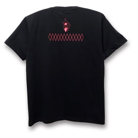 【A KITE × messa store】天国Tシャツ -BLACK-