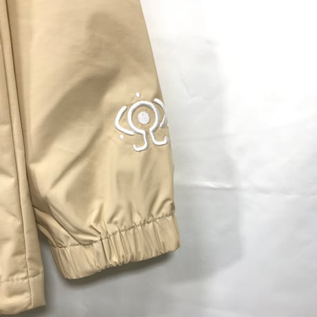 【serial experiments lain ×  messa store】serial experiments lain 刺繍フーデッドジャケット-BEIGE-
