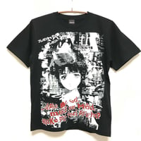 【serial experiments lain × messa store】duvet Tシャツ-BLACK-