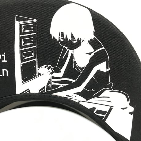 【serial experiments lain × messa store】橘総研 刺繍キャップ