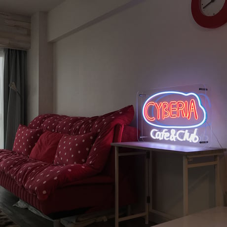 【完全受注生産】【serial experiments lain × messa】CYBERIA LED ネオンサイン