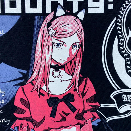 【ヴァージン・パンク × messa】マギー Tシャツ -BLACK-