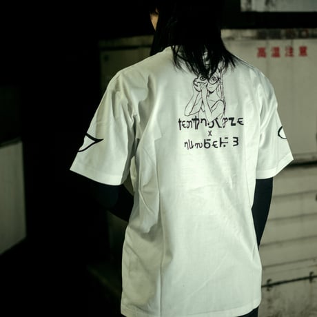 【TEXHNOLYZE × NUMBER 3】Behind The Mask Tシャツ-WHITE-