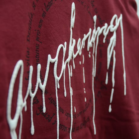 【Ergo Proxy × messa store】awakening Tシャツ BURGUNDY