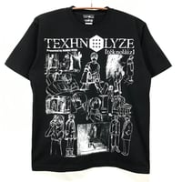 A KITE × messa store 砂羽 天国Tシャツ ブラック Lサイズ A KITE × messa store】天国Tシャツ -BLACK-