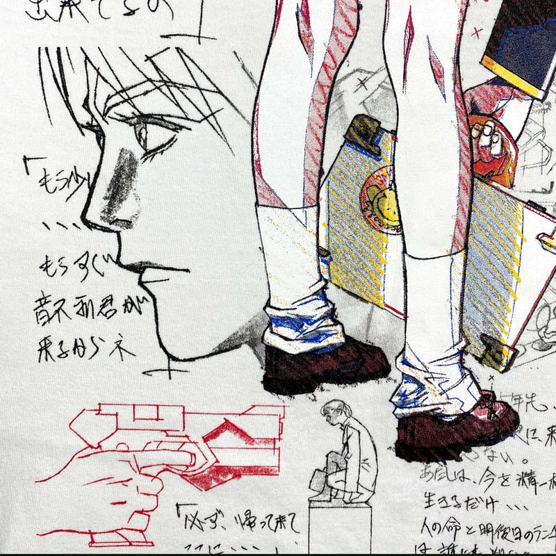 A KITE × messa store】Revenge Trigger Tシャツ -WHI