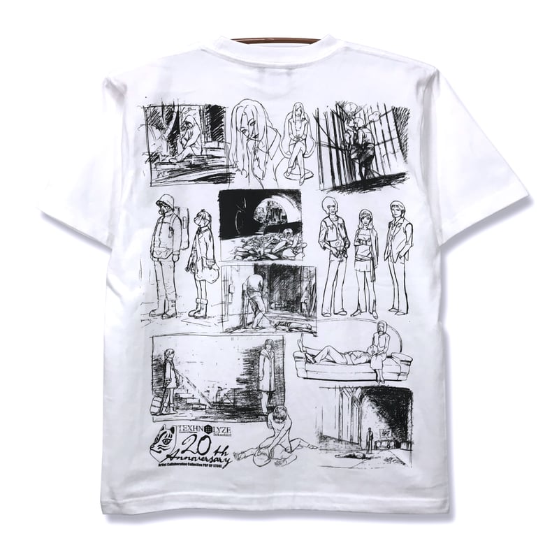 TEXHNOLYZE × 浜崎博嗣】The Beginning Tシャツ-WHITE- | TEXHNOLYZE × 浜崎博嗣】The Beginning Tシャツ-WHITE- |