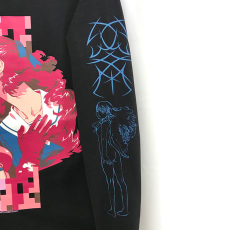 【MEZZO FORTE × messa】SISTERS ロングスリーブTシャツ -BLACK-