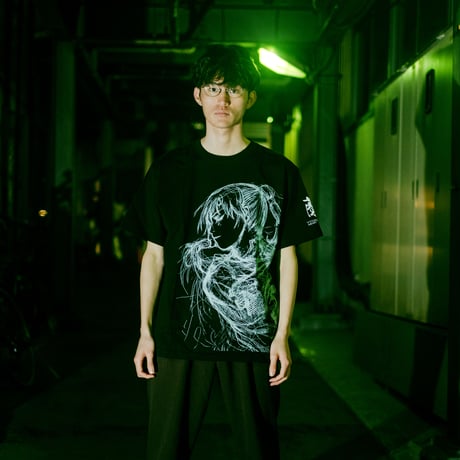 【TEXHNOLYZE × messa store】蘭Tシャツ-BLACK-