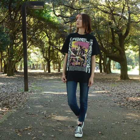 【AZEL -パンツァードラグーンRPG- × messa store】黄昏Tシャツ-BLACK-