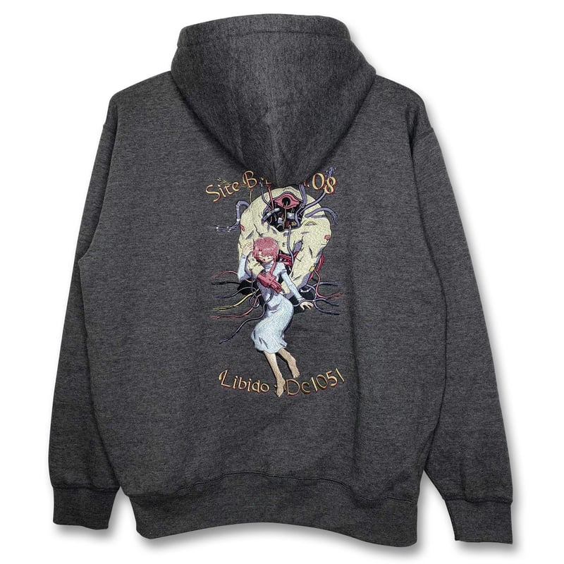 serial experiments lain × messa 】DC1051 刺繍ジップパ