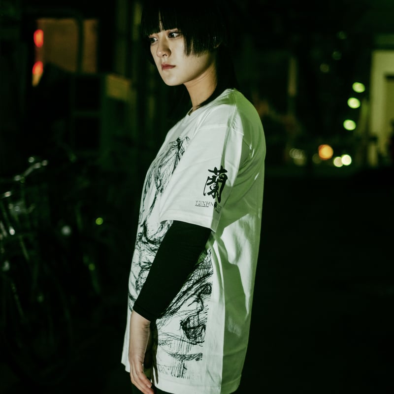 TEXHNOLYZE × messa store】蘭Tシャツ-WHITE- | messa