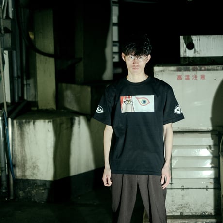 【TEXHNOLYZE × NUMBER 3】Behind The Mask Tシャツ-BLACK-