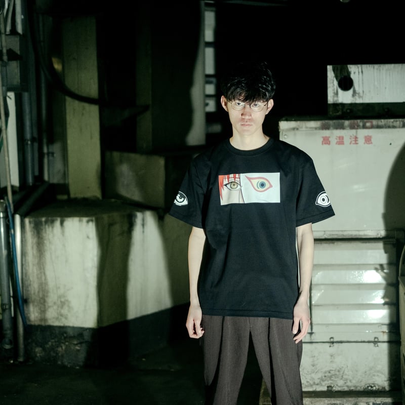 TEXHNOLYZE × NUMBER 3】Behind The Mask Tシャツ-BLA