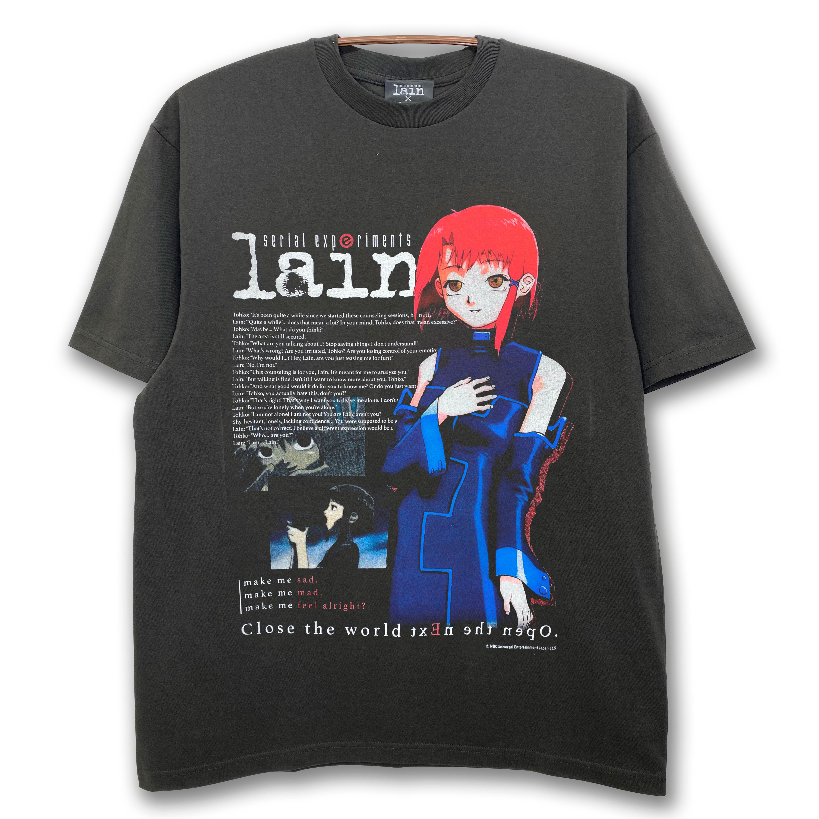 serial experiments lain PSペルソナ Tシャツ レイン original