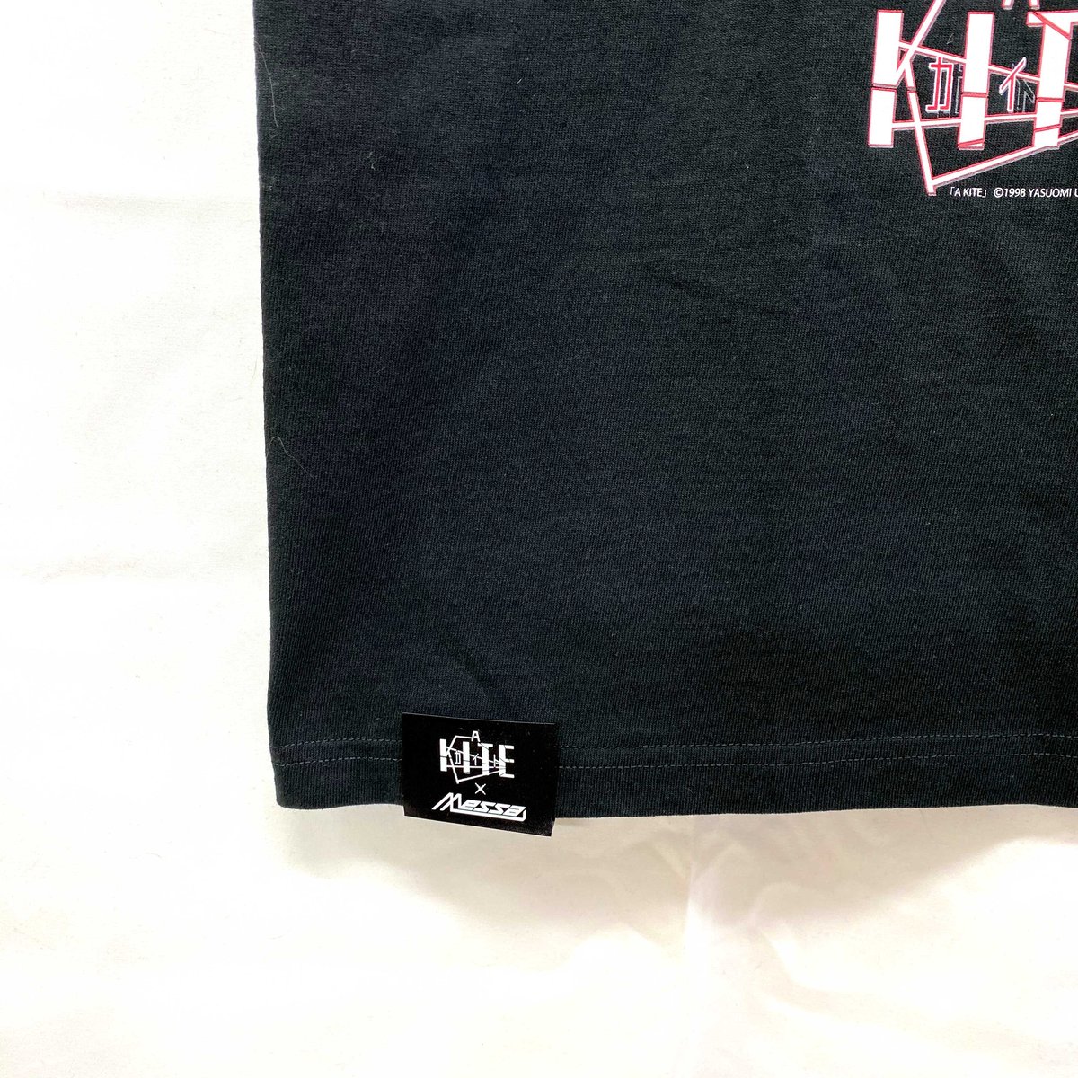 MEZZO FORTE 梅津泰臣 海空来 Tシャツ messa store XL MEZZO FORTE × messa store】Umbrella Tシャツ -BLACK