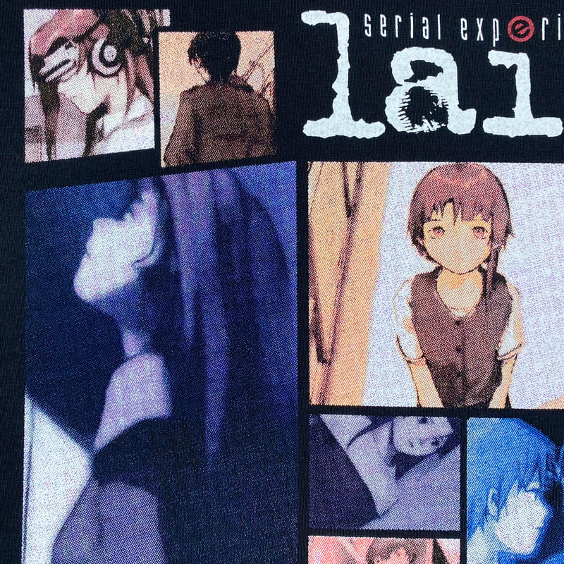 serial experiments lain × messa】diary Tシャツ -BL