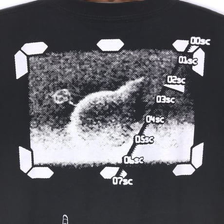 【NieA_7 × messa】母船遠望Tシャツ-BLACK-